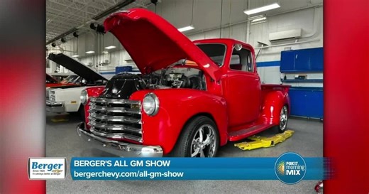 Berger Chevrolet concluding car show season with All GM Show