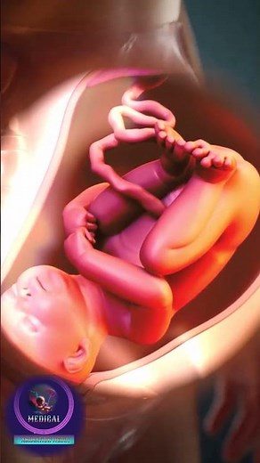 👶✨ How a Baby is Born – Step by Step 3D Birth Animation