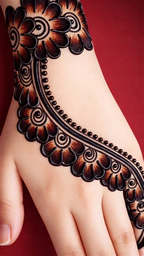 mehndi design for front hand|| mehandi design|| easy mehndi design||