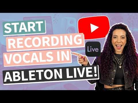 How to Record Vocals on Ableton Live 12 | Beginner Tutorial