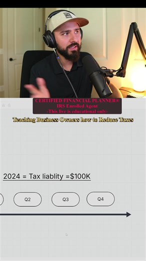 Tax safe harbor explained! Avoid penalties by understanding this key rule. Using a 2024 to 2025 example. #TaxTips #SmallBusiness #TaxLaw #Finance