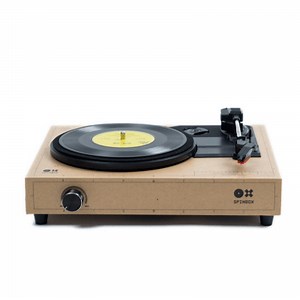 Spinbox  A DIY Portable Turnable Kit DIY 組裝手提黑膠唱片唱盤 啡色 香港行貨 | 友和 YOHO