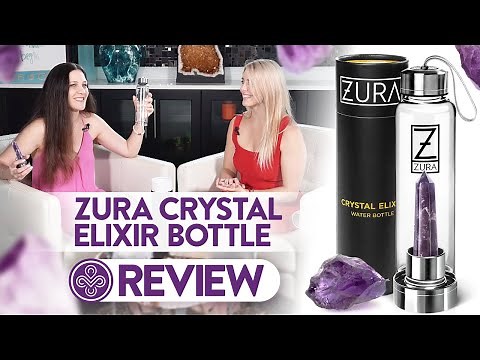 Crystal Infused Water Bottle Review - ZURA