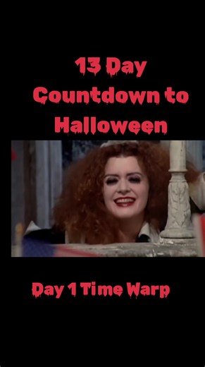 Day 1 of the countdown to Halloween. Today is Time Warp from The Rocky Horror Picture Show starring the late great Tim Curry. #fyp #foryou #viral #halloween #music