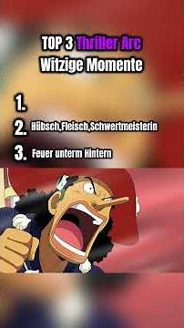 Top 3 Funniest Thriller Bark Arc Moments