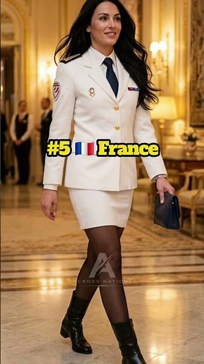 Top 10 Most Beautiful Women Police Uniforms 👮‍♀️🌍#shorts