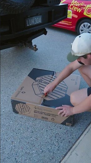 Spare Wheel Underbody Water Tank Install | 62L 4x4 Water Tank by Tuff Terrain