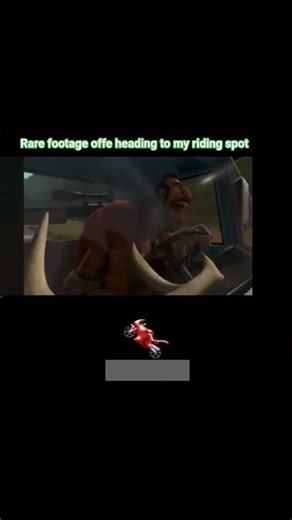 Rare footage of me driving to my riding spot.