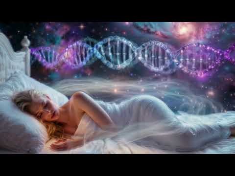 Sommeil Profond de Guérison • Réparation de l’ADN & Régénération Complète du Corps | 432Hz + 528Hz
