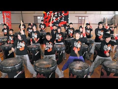 復興の太鼓、訪独へ 雄勝の子どもたち