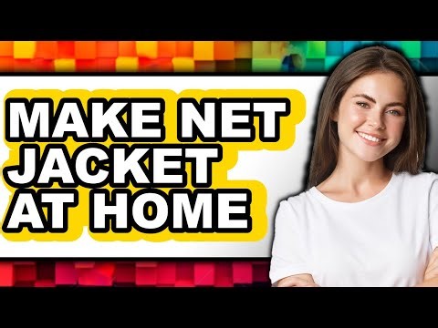 How to Make Net Jacket at Home - Step by Step