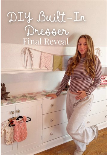 DIY Nursery Dresser Built-In: Complete Guide Part Two