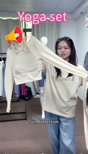 Inside the showroom: latest yoga wear samples!