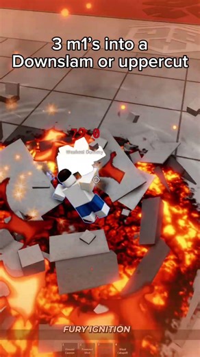 Explosion hero combo! #gaming #roblox #fighting #heroesbattlegrounds #clips #shorts #combo #fyp