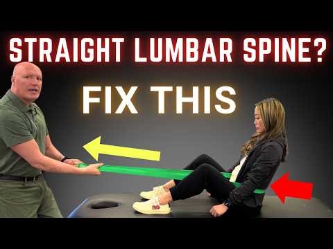 Flat Back Fix: Simple At-Home Moves to Restore Straightening of the Lumbar Spine