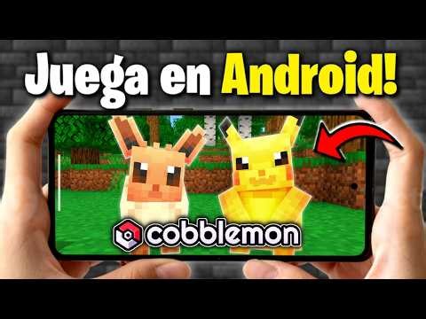 ✅ Cómo JUGAR COBBLEMON en Android!!😯 | POKEMON MOD de JAVA