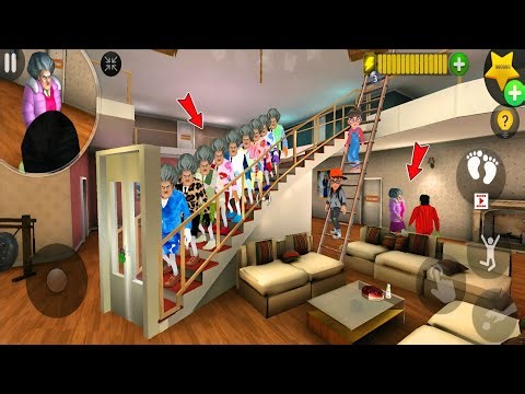 I Found a Whole Army of Miss T Clones! Scary Teacher 3D