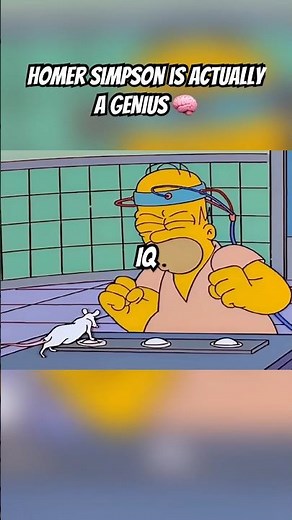 Homer Simpson Chose to be Dumb 💔