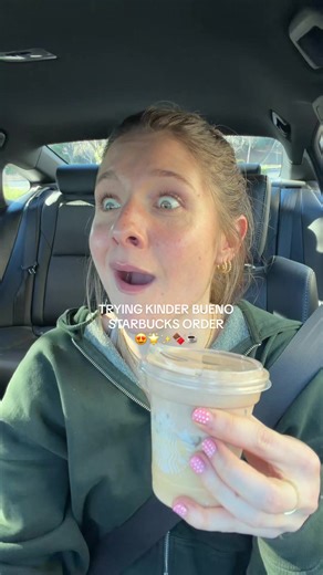 Kinder Bueno Inspired Starbucks Orders