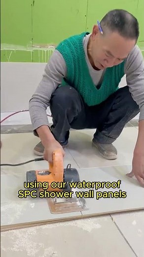 Bathroom interlocking quick-install PVC wall panels, SPC new material wall coverings