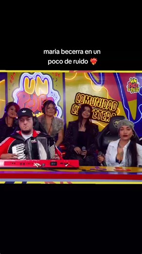 La hermosa voz de María Becerra en 'Un Poco de Ruido'