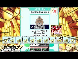 Level 80 Netero in Extreme Infinite Mode | Showcase | Roblox All Star Tower Defense