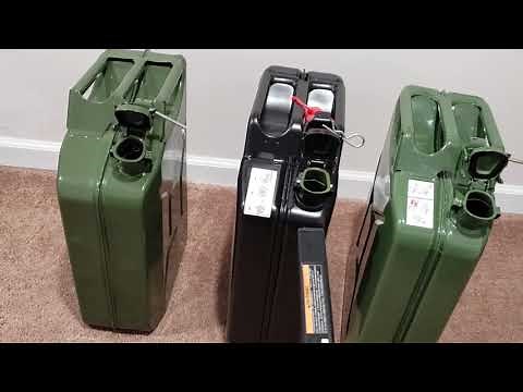 NATO Jerry cans GELG vs. Wavian/Valpro