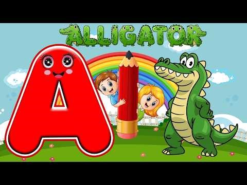 ABC Phonics Song - Toddler Learning Video Songs , A for Alligator , Nursery Rhymes , Alphabet song