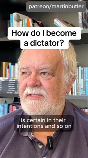 How Do I Become a Dictator ? #Dictator #martinbutler | Martin Butler