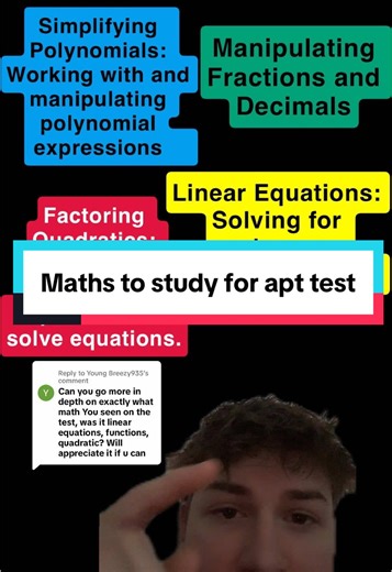 Maths Study Guide for Aptitude Tests