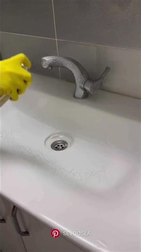 From Water Spots to Clean Sink (Real Time)