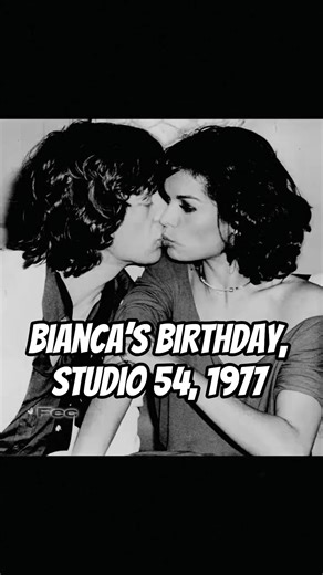 Bianca’s Birthday, Studio 54, 1977 #fec #rolllingstones #mickjagger #biancajagger