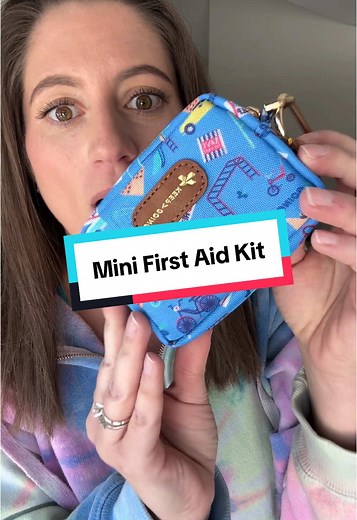 A mini first aid kit with 60 pieces of essential items is a must for all parents! It’s small enough to clip onto your purse or diaper bag and always take on the go with you. It has bandages of all types and sizes, creams, tweezers, and even stickers for when the kids are hurt & sad. This is such a great bag to have and makes a great gift for first time moms #firstaid #momessentials #safetyfirst