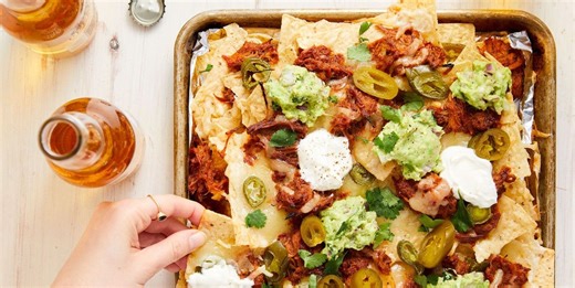 Pulled Pork Nachos Are Guaranteed To Draw A Crowd