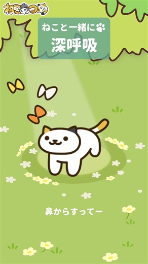 ねこあつめ ねこといっしょ①「深呼吸」 #shorts #ねこあつめ