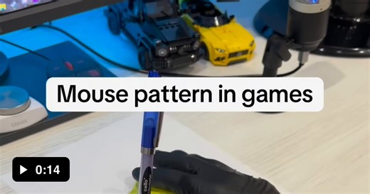 Mouse patterns in games - Video