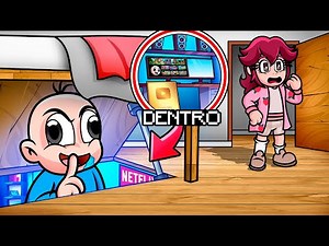 I built 5 SECRET ROOMS in Noobsi's HOUSE 🤫🏠😱 BABY NOOB in MINECRAFT