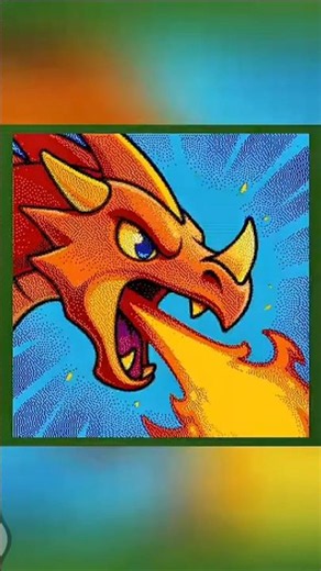 angry dragon #pixelart #minecraft #short