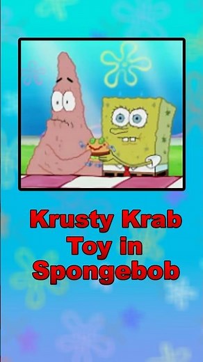 Krusty Krab Toy in SpongeBob SquarePants
