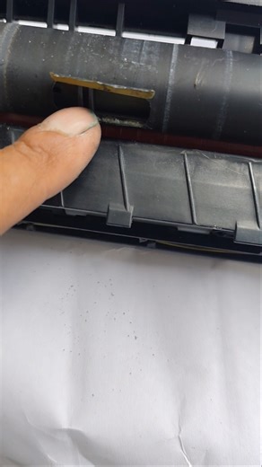 canon copier Damaged Teflon Replaced short video #repairtutorial #canoncopier #howto #repair
