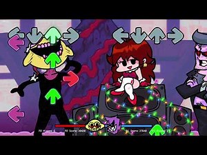 FNF - Winter Horrorland but Daddy Dearest defends his daughter