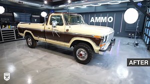 2M views · 22K reactions | This 1978 F-250 has only 139 miles and is getting washed for the first time in 42 Years! #ammonyc #detailing #ford #fordf250 #barnfind #fordtruck | AMMO NYC | Facebook