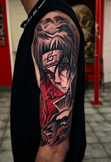 #itachitattoo #itachi #houstontattooartist #houstontattoos #houstontattooshop