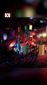 Parrtjima lights up Alice Springs ⛰️ The magical 10-night event has wrapped up for 2024 with more than 21,000 attendances, according to organisers. This year's festival included the theatrical Arelhe Urrperle, a six-metre tall, 600kg, illuminated puppet representing the matriarchs and knowledge holders in Aboriginal cultures. What was your favourite part of Parrtjima 2024? More From ABC Alice Springs 📰 Local Alice Springs News: ab.co/3XLxhB4 📰 More Northern Territory News: ab.co/3XLxioC 📻 Lis