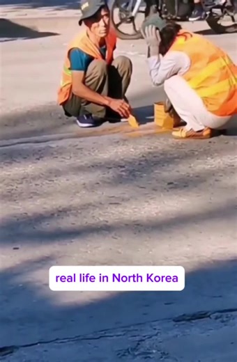 Community work is part of daily life here.#northkorea #northkorean #daily #reallife #Pyongyang