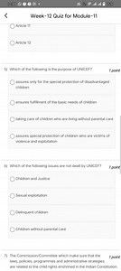 10:00量原65%Week-12 Quiz for Module-11Article 11Article 12... | Filo