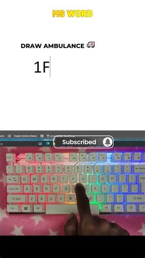 The Secret Code for Ambulance Symbol in MS Word! 🚑