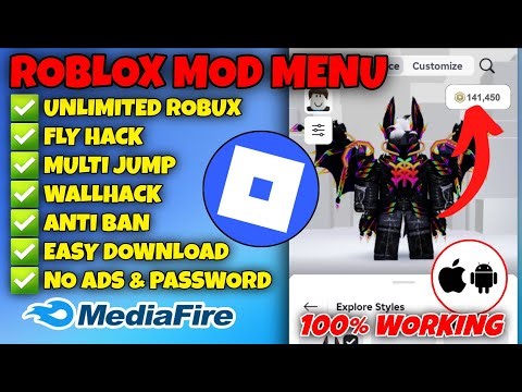 Roblox Mod Menu 2025 | Unlimited Robux + Wallhack & More! | Download for Android & iPhone #roblox