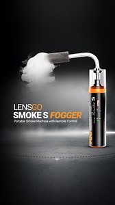 Introducing the LENS GO Smoke S Hand-held Fog Machine! Elevate your event with remote control operation, perfect for stage performances and creating an enchanting ambiance. From concerts to weddings, this versatile fog machine has you covered. With impressive smoke output, it captivates any audience by filling 20 cubic meters in just one minute. Designed for safety and reliability, it guarantees a stress-free experience for professionals and beginners alike. Let LENS GO make every moment unforge