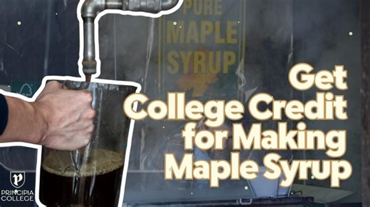 Get College Credit for Making Maple Syrup | Principia College | Principia College